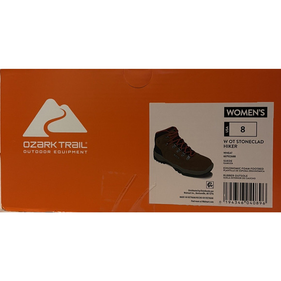 Ozark Trail Women's Waterproof Stoneclad Hiker Boots size 8 - Wheat ''NEW'' - Picture 8 of 8